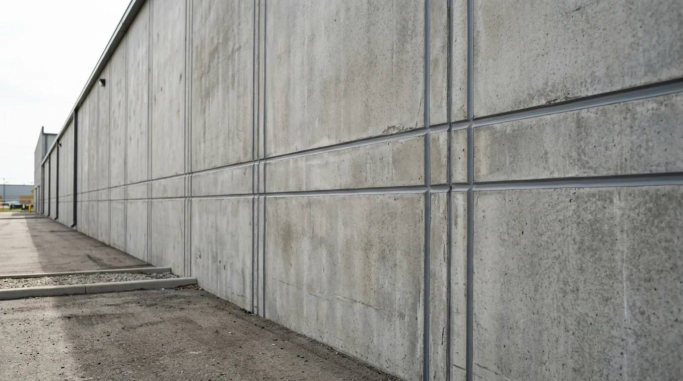 The finished result of professional commercial caulking: the completed work looking clean, correct — Rockford, IL